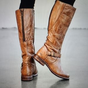BED STU Leather  Knee High Boot size 10 NWB